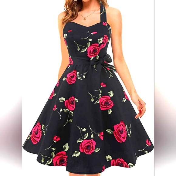 Dresses & Skirts - 1950's style vintage cocktail swing dress